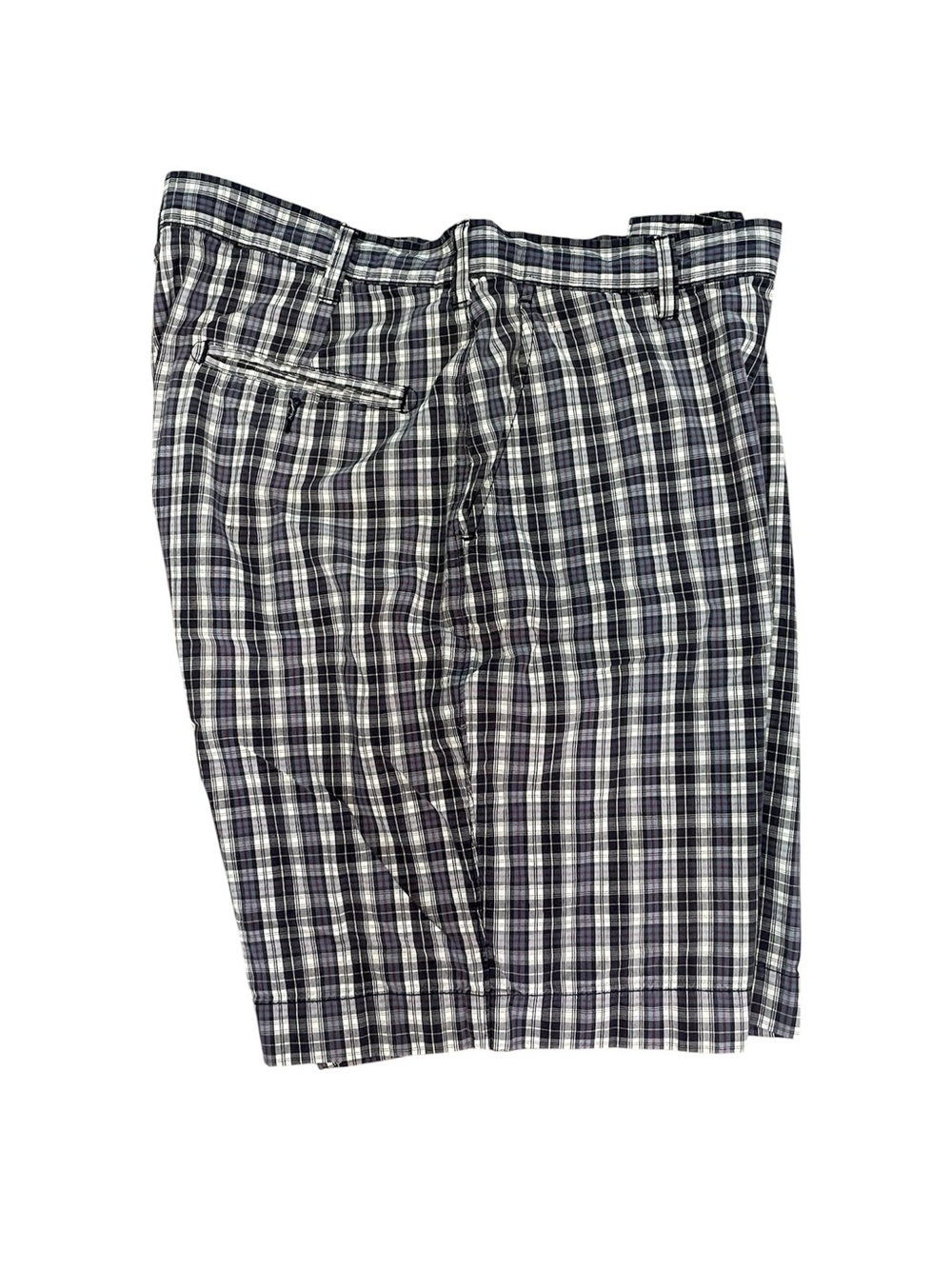 Jos. A. Bank men’s plaid shorts navy & white, size 38